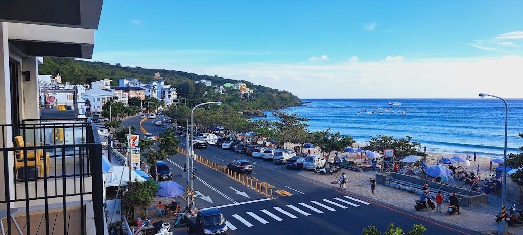 上圓旅店 到沙灘,7-11只要3分鐘 上圓旅店 到沙灘,7-11只要3分鐘